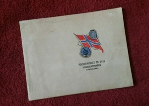 Vintage Rogaland Norway the Mannskoret Male Choir 1914 America Tour Autumn 1949 - Bild 1 von 12