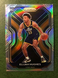 2020-2021 Panini Prizm Silver Elijah Hughes Rookie RC Utah Jazz #271 - Foto 1 di 2