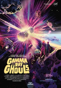 Póster espacial informativo de terror de rayos gamma de la NASA - - Imagen 1 de 1