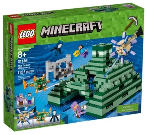 LEGO 21136 MINECRAFT THE OCEAN MONUMENT RETIRED NEW - Picture 1 of 12