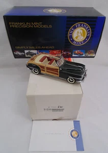 Franklin Mint 1948 Chrysler Town & Country Woodie B11D165 1/24 Diecast Car  - Picture 1 of 6