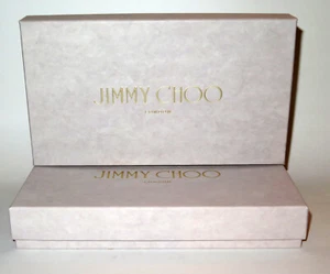 JIMMY CHOO Pair of Gift Boxes 10" X 5.75" X 1.75 " - Picture 1 of 6