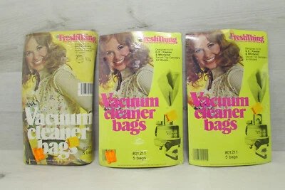 15 Vtg Swivel Top Canister Vacuum Bags Part #01211 for G.E. Premier & Whirlwind - Image 1 of 4