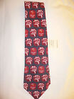 2000 Olympic Games Sydney Original RED Olympic Tie with Olympic Logo and Emblem 