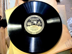 HAWAIIAN EDISON 51564 1921 WAIKIKI o Frank Ferera mientras estrellas hawaianas/amor  - Imagen 1 de 3