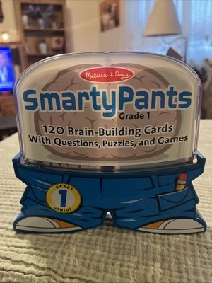 Flashcards construção cerebral Smarty Pants grau 1 genius Melissa & Doug 120 - Imagem 1 de 2