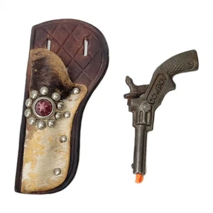 ANTIQUE STEVENS "COWBOY" CAST IRON CAP GUN 1935 - Picture 1 of 10