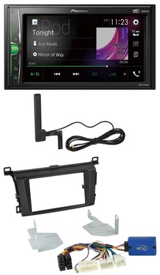 Pioneer MP3 DAB AUX 2DIN Bluetooth Autoradio für Toyota RAV 4 (ab 2013) - Bild 1 von 4