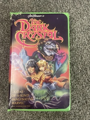 Used Jim Henson’s The Dark Crystal Vhs Foto 1 de 4