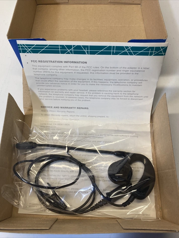 Plantronics Mirage H41N QD Noise Cancelling Headset - Image 1 of 1