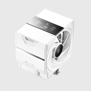 Sudokoo SK700V WHITE AM5-Designated CPU Air Cooler Single Tower 7 Heatpipes Digi - Picture 1 of 8