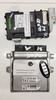 Infiniti Q50 2014-2016 híbrido llavero ECU BCM conjunto de módulos Foto 1 de 4