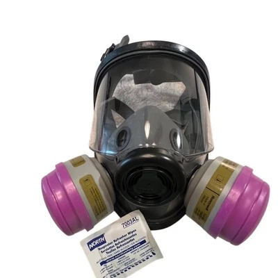 Honeywell north 5400 Full Face Respirator Mask Wipes 75SCP100L industrial  - Image 1 of 4