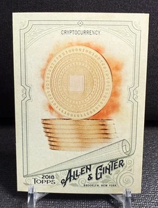 2018 Topps Allen & Ginter CRYPTOCURRENCY #83 - Picture 1 of 2