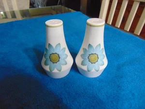 NORITAKE UP-SA DAISY PROGRESSION 9001 JAPAN SALT & PEPPER SHAKER SET - Picture 1 of 4
