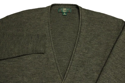 ORVIS HEAVIER 100% WOOL CARDIGAN SWEATER--XL--POCKETS--WRINKLE FEE--LOOKS UNWORN - Image 1 of 3