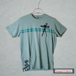 Aarong Filmprojektor TShirt erhöhte Grafik XXL ca. Länge 27" Breite 20,5" C - Bild 1 von 8