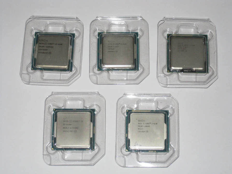 Intel Core i3, i5, i7 Prozessor, CPU - Sockel LGA 1150, 1151, 1155, 1156 - Bild 1 von 1