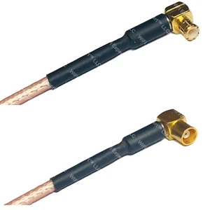 RG316 MCX MALE ANGLE to MCX FEMALE ANGLE RF Cable Rapid-SHIP LOT - Picture 1 of 1