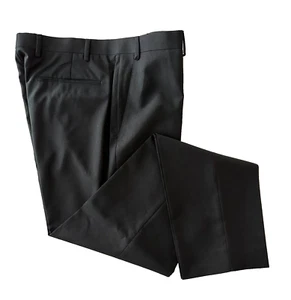 Kin by John Lewis Wool Blend Black Lined Trousers - Size 36L - Picture 1 of 11