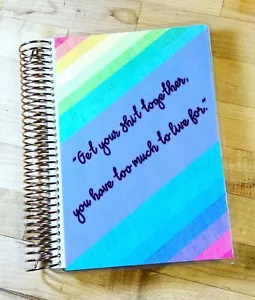 Juego de Cubierta Rainbow S**t Together 4 Usos con Planificador de Bobinas Erin Condren A5 - Imagen 1 de 4