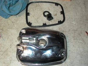 2000 BMW RIGHT R1200C R1200CL Chrome Valve cover - scratched & with Gaskets - Picture 1 of 8