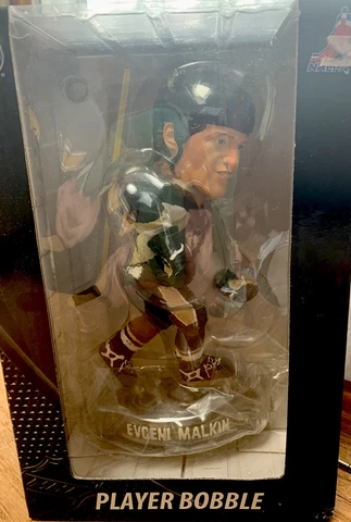 EVGENI MALKIN NIB BOBBLEHEAD PENGUINS FOREVER COLLECTIBLES NHL NEW Cover