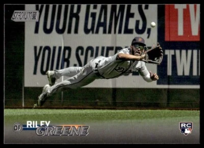 2023 Topps Stadium Club - Riley Greene #3 (RC) - Image 1 of 2
