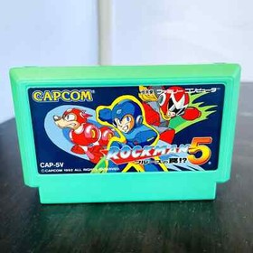 Rockman 5 Famicom Japanese Import FC NES Mega Man V Japan Capcom CANADA Seller
