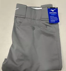 New Mizuno Men's Short Baseball Pants Size Adult Small Gray - Picture 1 of 4