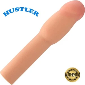 Hustler Penis Extension Sleeve Extender Male Enlarger ED Sex Toy - ADD 4 INCHES - Picture 1 of 12