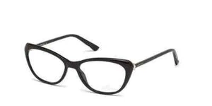 Swarovski SW5172 Black 001 Cat Eye Plastic Eyeglasses 55-16-140 SW5172 SW5172 RX - Picture 1 of 1