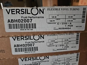 Versilon Abh02007 Pex Tubing,Clear,1/8 In,100 Ft,165F - Picture 1 of 4