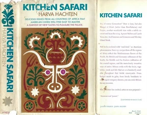 AFRICAN FOOD COOKBOOK, "KITCHEN SAFARI", HC, DJ, 1970 - Picture 1 of 7