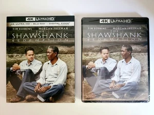 Shawshank Redemption: 4K, Blu Ray, Digital w/ Slipcover New Mint US Ships In Box - Bild 1 von 6