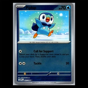 Piplup 027/094 Reverse Holo - ME02: Phantasmal Flames (PFL) - Picture 1 of 1