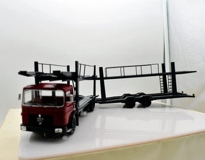 Modellino camion scala 1:43 Man TTRX007 trailer modellismo statico collezione - Immagine 1 di 3