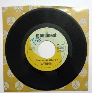 Ray Stevens The Geat Escape 1968 Monument Records MN. 1099 Canadian Pressing VG+ - Picture 1 of 6