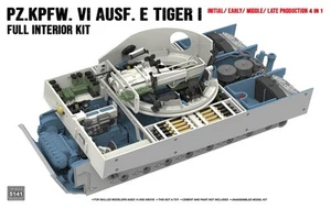 Rye Field Model 5141 1/35 Scale Tiger I Full Interior: Initial/Early/Middle/Late - Picture 1 of 1