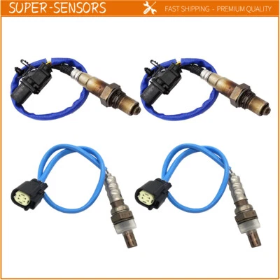 4pcs Up+Down Oxygen O2 Sensor For Turbocharged 2011-2019 Ford Flex Taurus 3.5L Foto 1 de 4