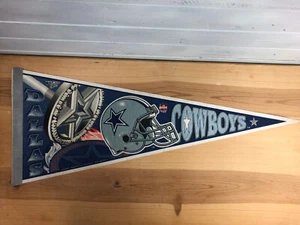 Vintage 1996 Dallas Cowboys NFL Football Wincraft USA Felt Pennant - Edition #4  - Picture 1 of 10