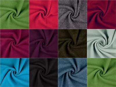 Walkloden 100 % Schurwolle viele Farben Stoff Meterware Walk Wolle Wollstoff uni - Bild 1 von 2