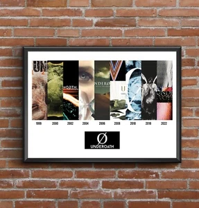 Underoath - Discografia - Poster Stampa artistica multi album regalo Natale - Foto 1 di 12