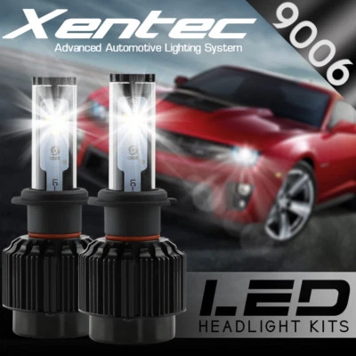 XENTEC LED HID Headlight kit 9006 White for 1988-2008 Pontiac Grand Prix - Image 1 of 4