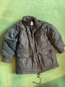 Herren Vintage C&A Jacke Mantel Parka Daunen Federn Wasserdicht Wattiert Vintage M - Bild 1 von 5