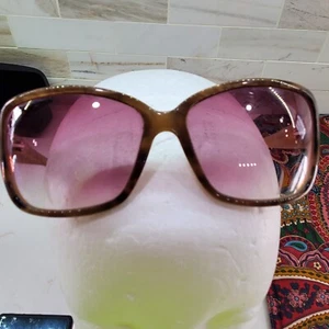Marc Jacobs Designer Brown Tortoise Sage  VTG 921/S Y6 60-16-120 in Nike Case - Picture 1 of 24