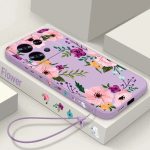 For Xiaomi Redmi Note 14 13 12 Pro Poco F6 X6 Pro Shockproof Flower Case Cover - Picture 1 of 22