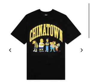 Chinatown Market x The Simpsons “Ha Ha” Arc Black T-Shirt Sz L - Picture 1 of 7