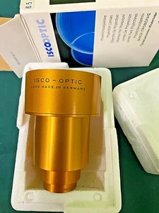 55mm FL ISCO Optic 35mm Projector Lens Ultra MC Cine projector Lens MIB NOS - Picture 1 of 8