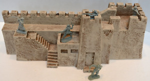 Atherton Scenics Painted French Foreign Legion Fort Wall Section with Tower